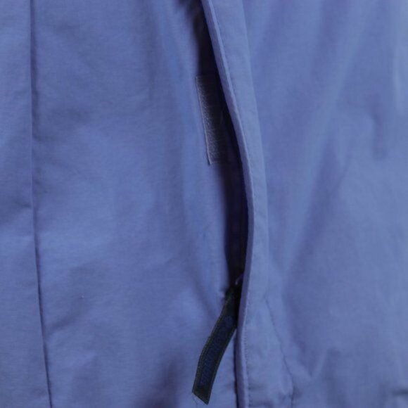 Columbia Women's Small Blue Hooded Full Zip Thigh Length Water Resistant Jacket - Picture 5 of 10